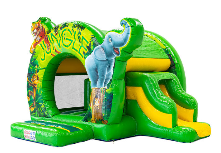 Bouncedome avec Toboggan Jungle