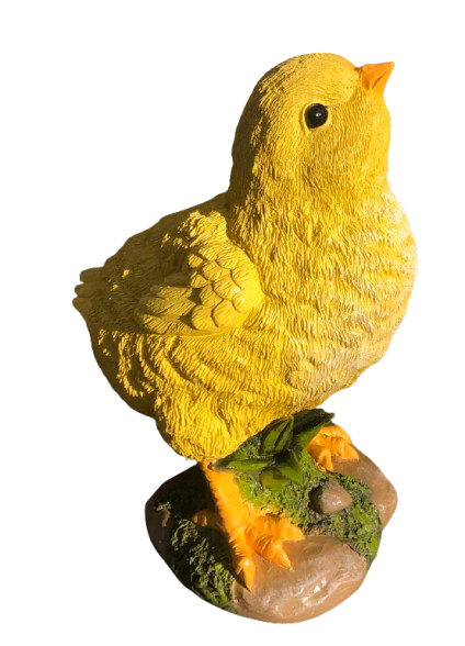 Poussin décoration résine