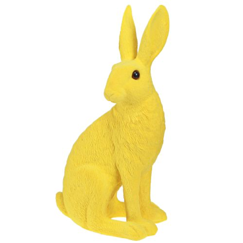Lapin floqué 41cm