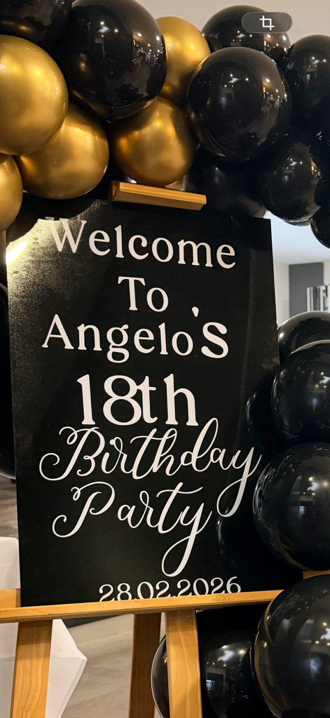 Panneau en plexi personnalisable