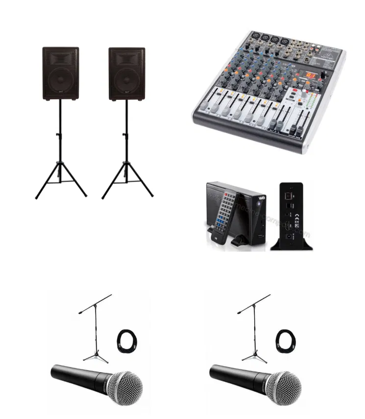 Kit Karaoké 1.1 - 2x250w
