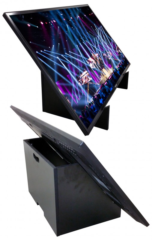 Support ecran retour de scene