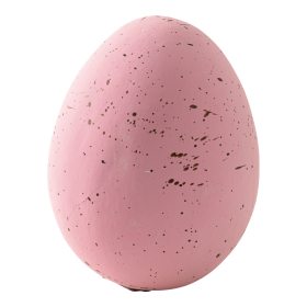 Oeuf de vanneau 20cm Rose