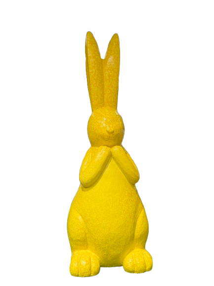 Lapin floquée Jaune