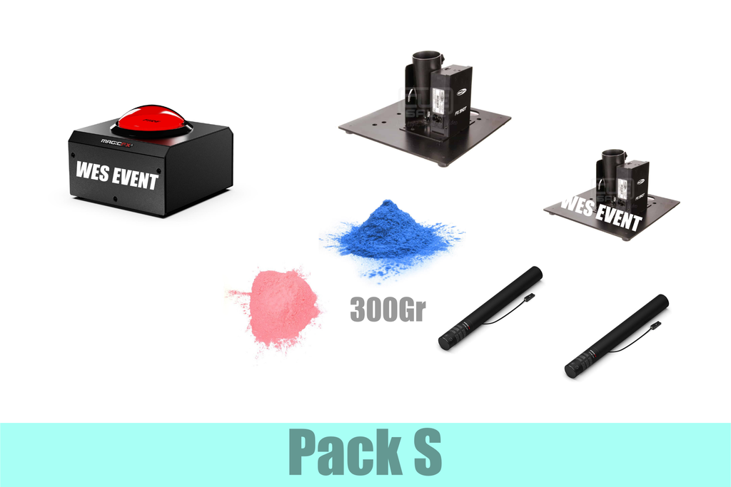 Pack buzzer avec poudre S (Rose)