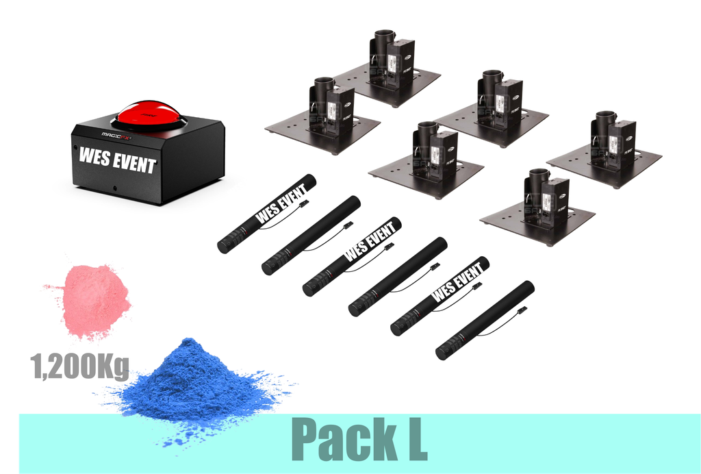 Pack buzzer avec poudre L (Rose)