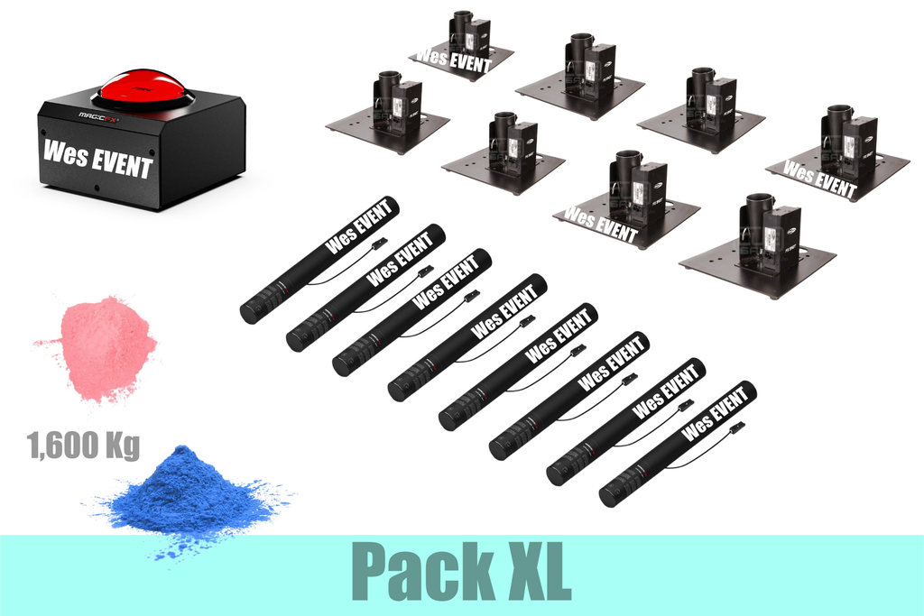 Pack buzzer avec poudre XL (Rose)