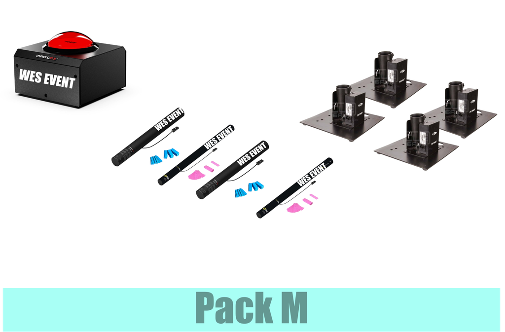 Pack buzzer avec Confettis M
