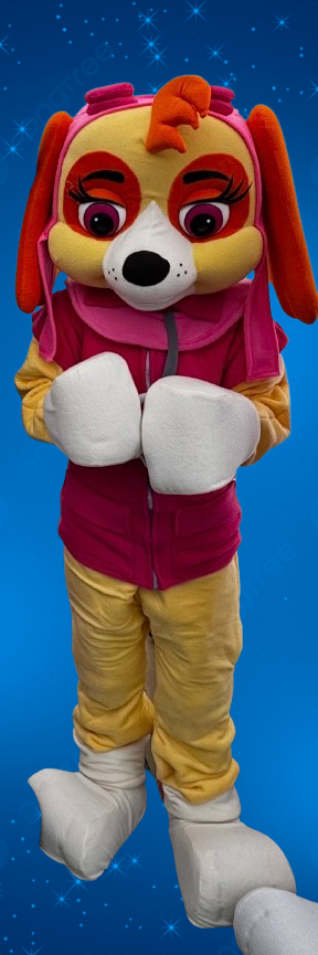 Préstation mascotte Stella ( pat patrouille )