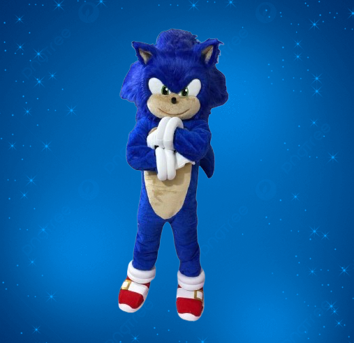 Préstation mascotte Sonic