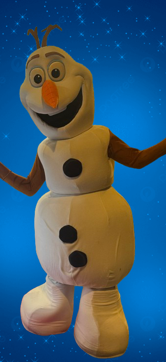 Préstation mascotte Olaf ( reine des neiges )