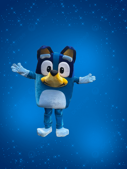 Préstation mascotte Bluey