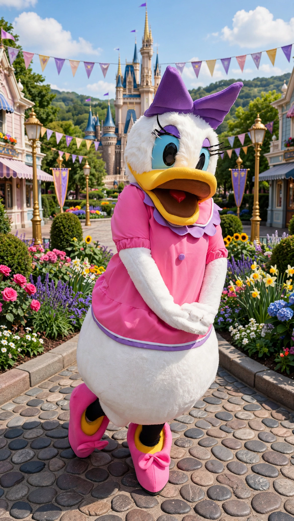 Préstation mascotte Daisy (30 min ( anniversaire ))