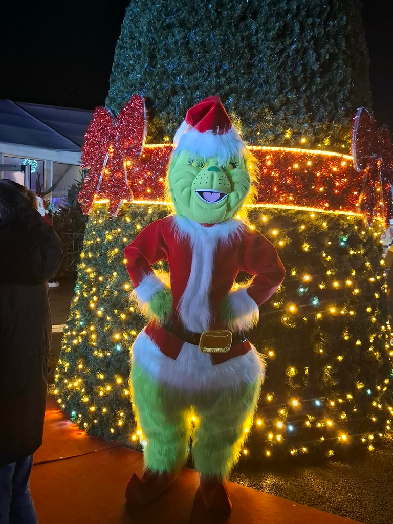 Préstation mascotte Le Grinch