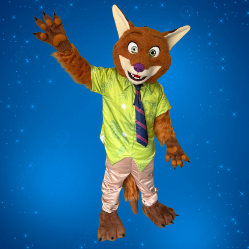 Préstation mascotte Nick Wilde  ( Zootopie )