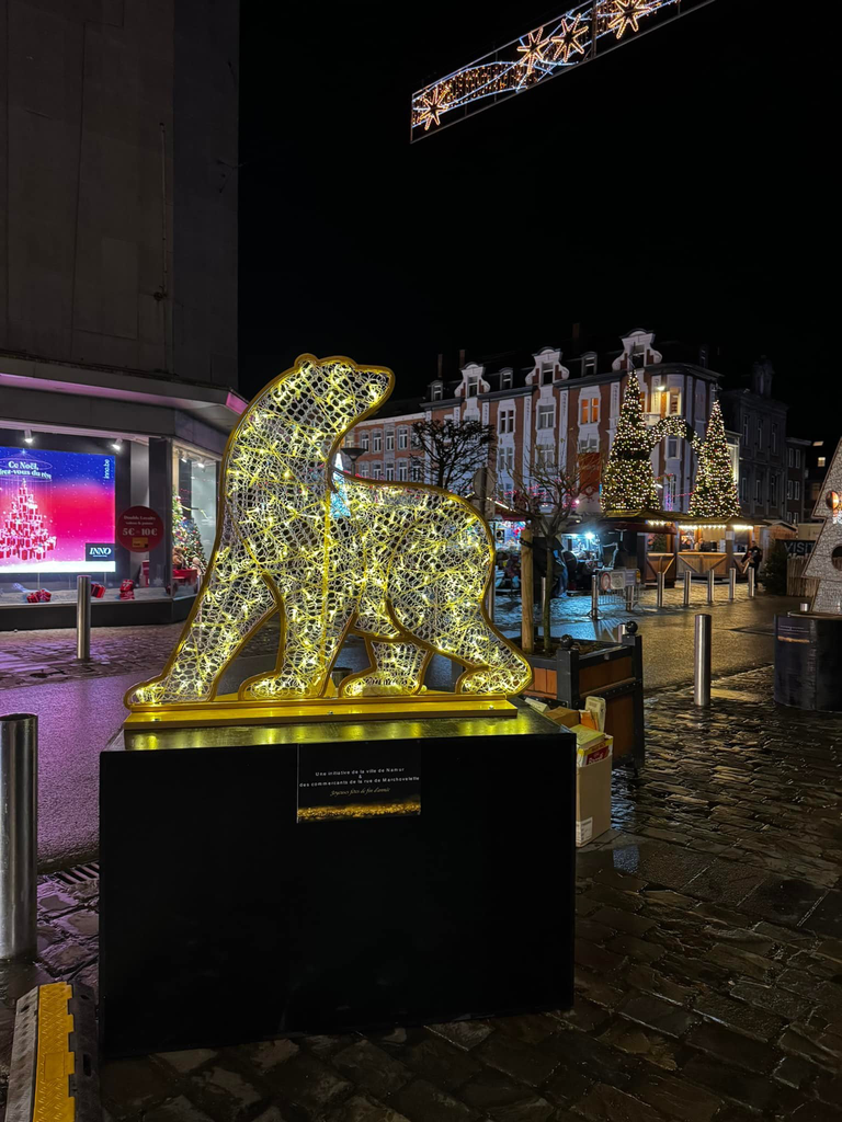 Socle bewoord lumineux