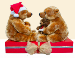 2 Ourson sur cadeaux Animatronic