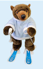 Ourson Brun  ski Animatronic