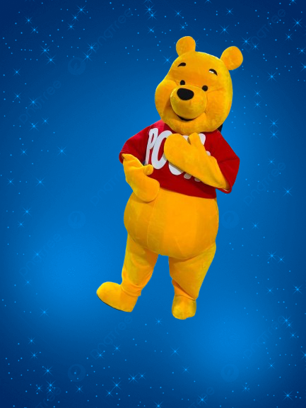 Préstation mascotte Winnie l’ourson
