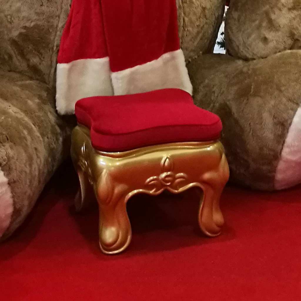 Tabouret de Noël "Loretto" - 40 x 40 x 40 cm