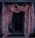 Tissu - Effrayant Deco Halloween Gaze