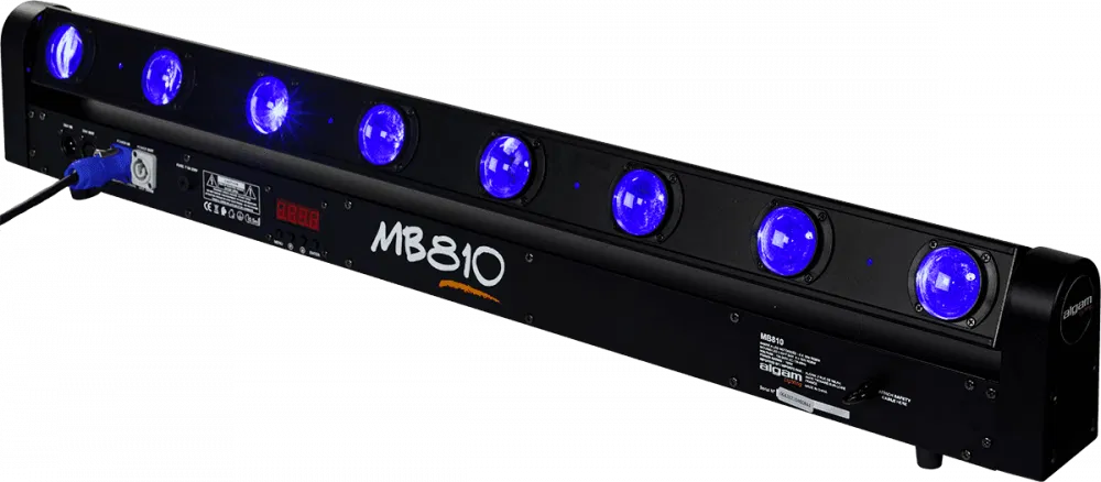 MB810 - Barre motorisée LED 8 x 10W RGBW 