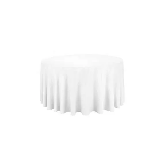 NAPPE RONDE BLANCHE 280CM