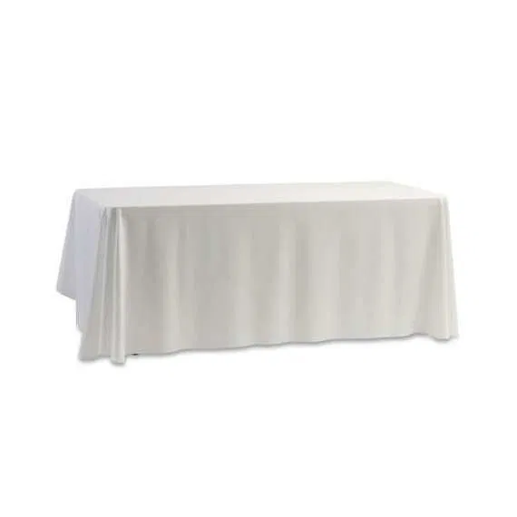 NAPPE UNIE RECTANGLE BLANCHE 3Mx1.75M