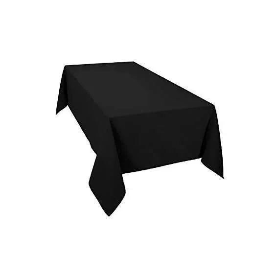 NAPPE UNIE RECTANGLE NOIRE