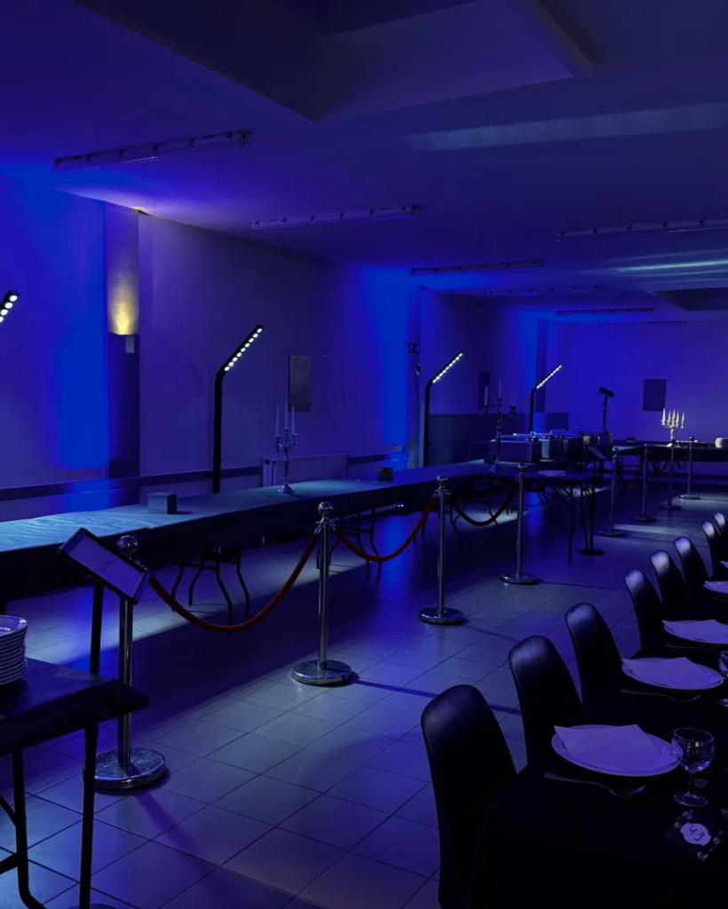 Lots de 4 Eclairages Buffet sur batterie