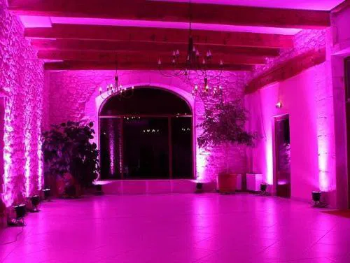 6 Eclairages pour mur batterie