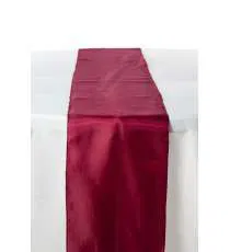 CHEMIN DE TABLE Bordeaux SATIN
