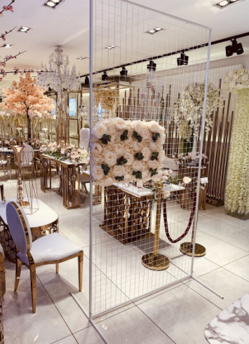 Support mur floral H240cm