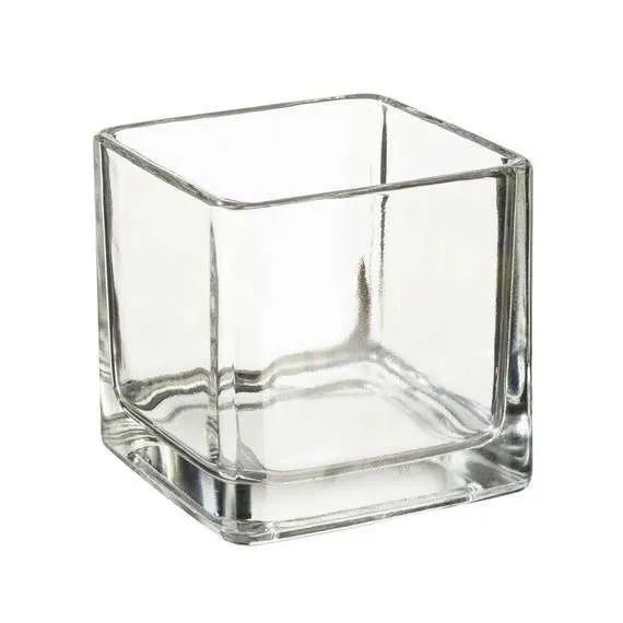 vase carrée pour bougie