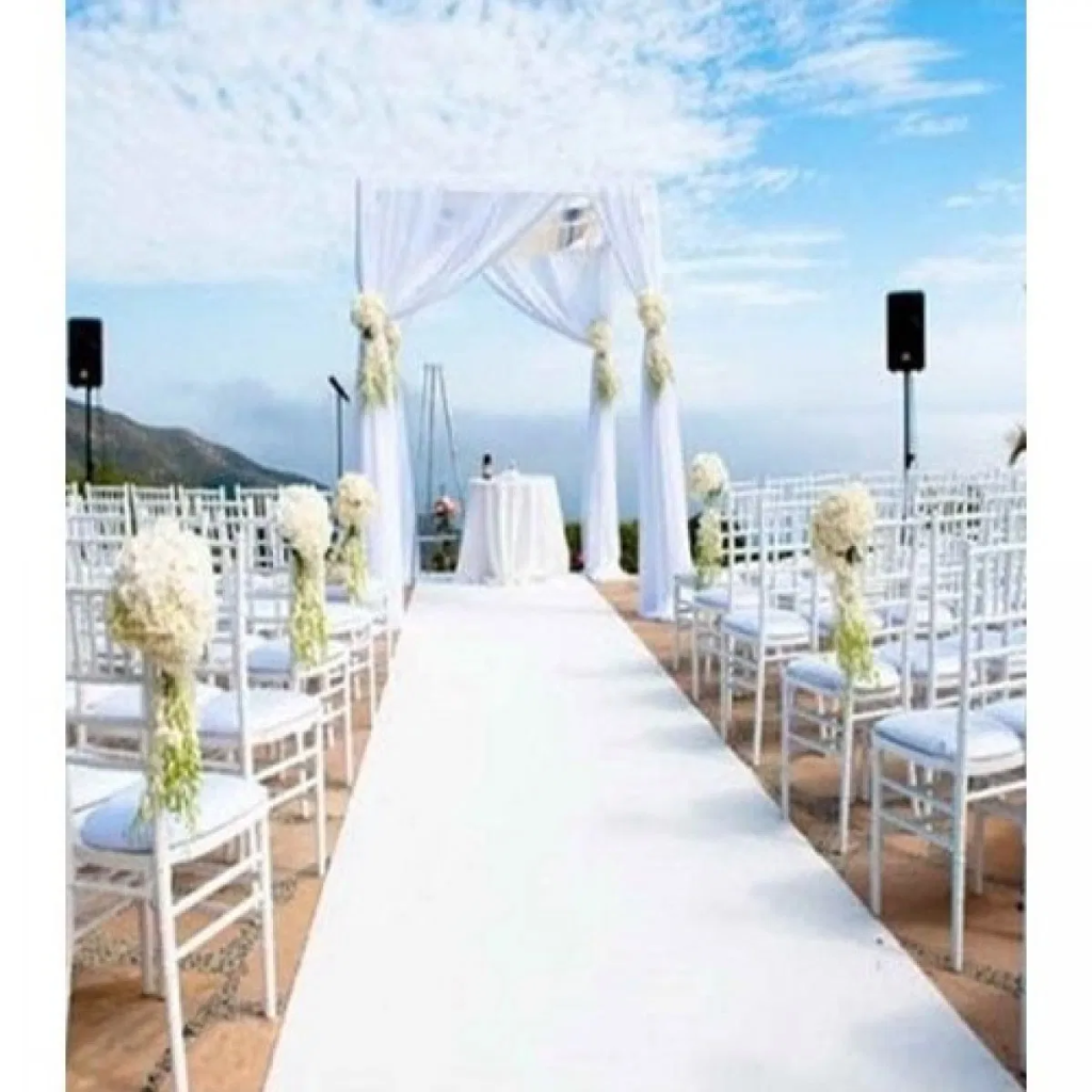 Tapis Blanc 2m Large