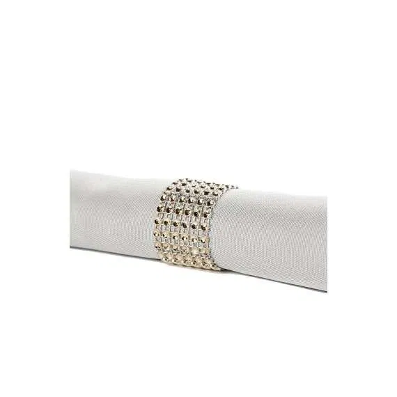 ROND DE SERVIETTE STRASS Or