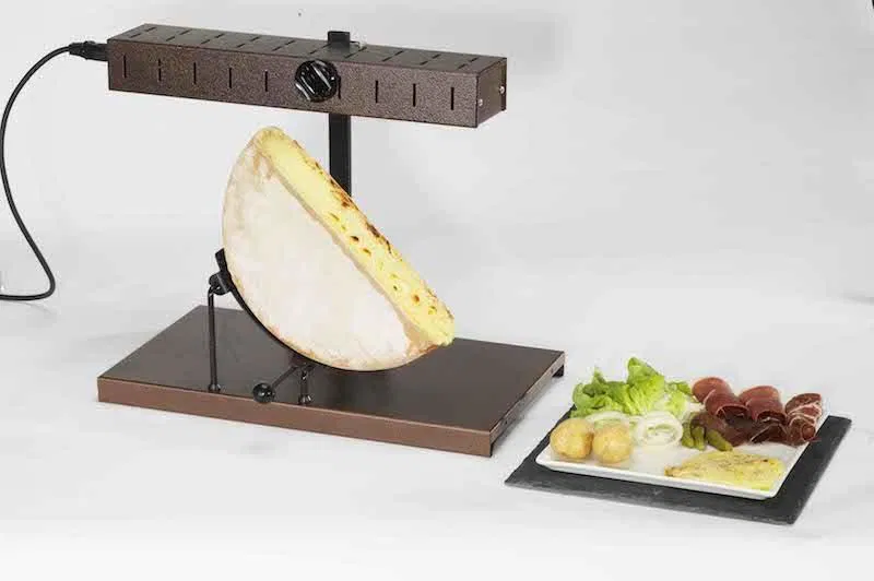 APPAREIL À RACLETTE 1/2 ROUE