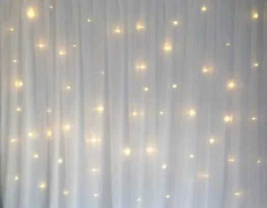 Rideau lumineux Blanc
