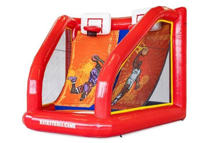 Jeu du duo de basket-ball