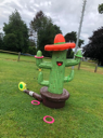 Jeu du cactus gonflable