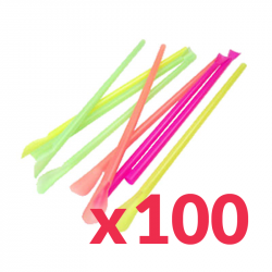 100 pailles Granité