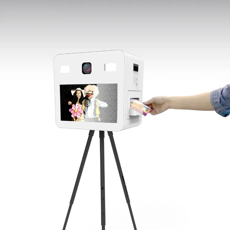 Photo Booth Deluxe Blanc