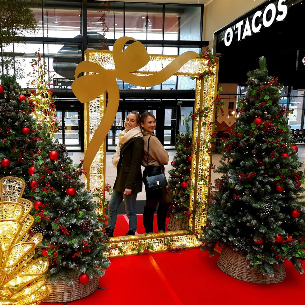 Cadre illuminé "Hanna" - leds blanc