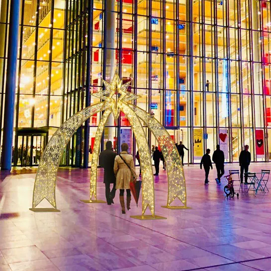 Double arche illuminée "Ithaca"