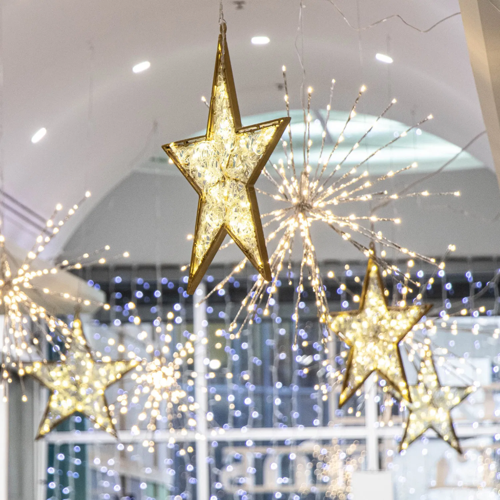 Etoile illuminée "Limal" 80 cm (sans alimentation)