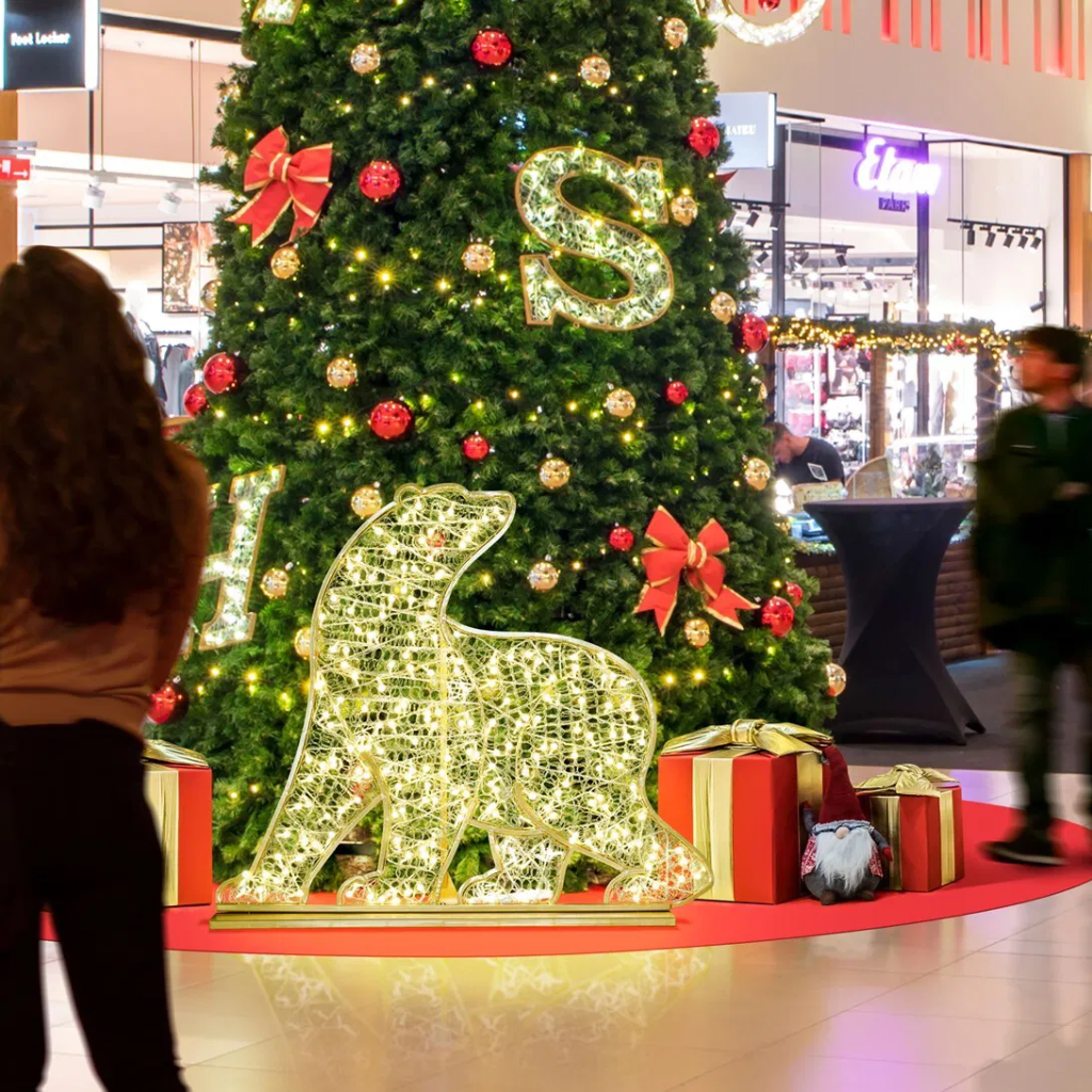 Ours illuminé "Bearwood"