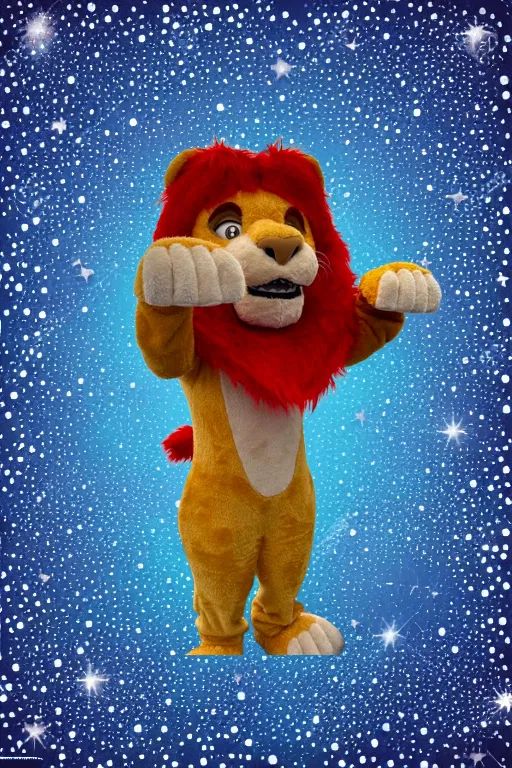 Prestation mascotte Simba  30 min