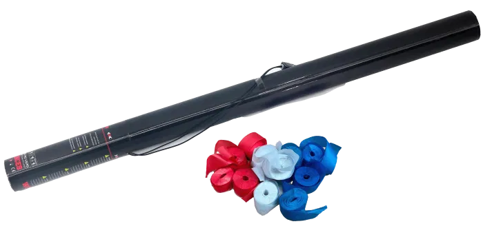 CANON CONFETTI : 80 CM Red/White/Blue