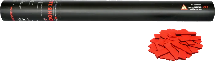 Confetti Cannon 50cm - Red  Manuel