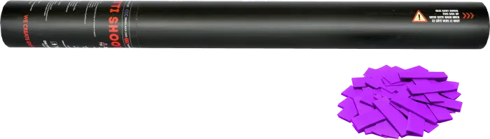 Confetti Cannon 50cm - Purple